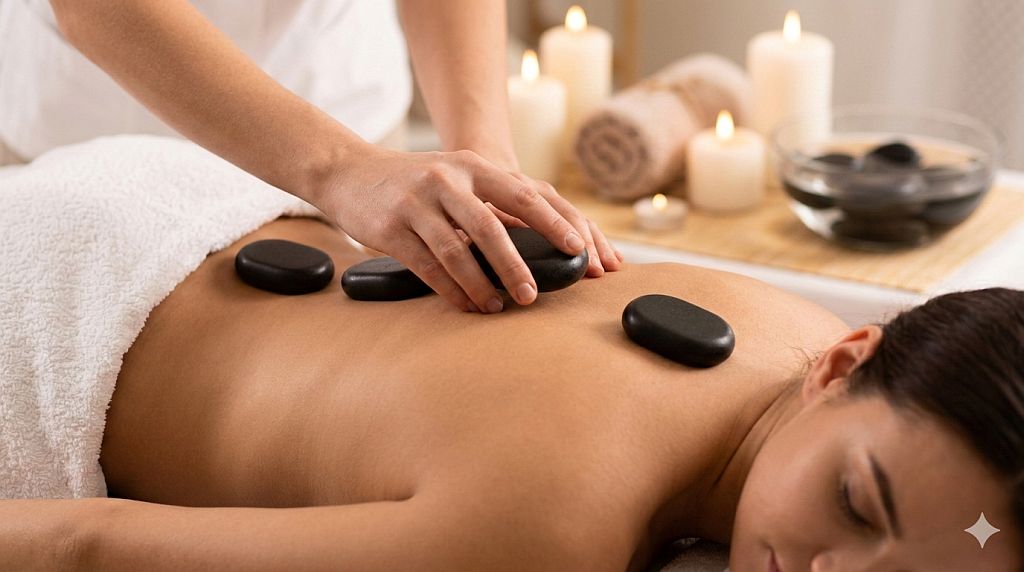 Masaż gorącymi kamieniami