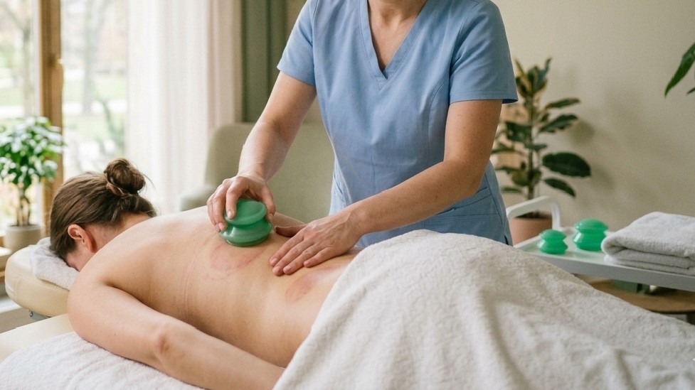 Masaż ujędrniający bańką chińską